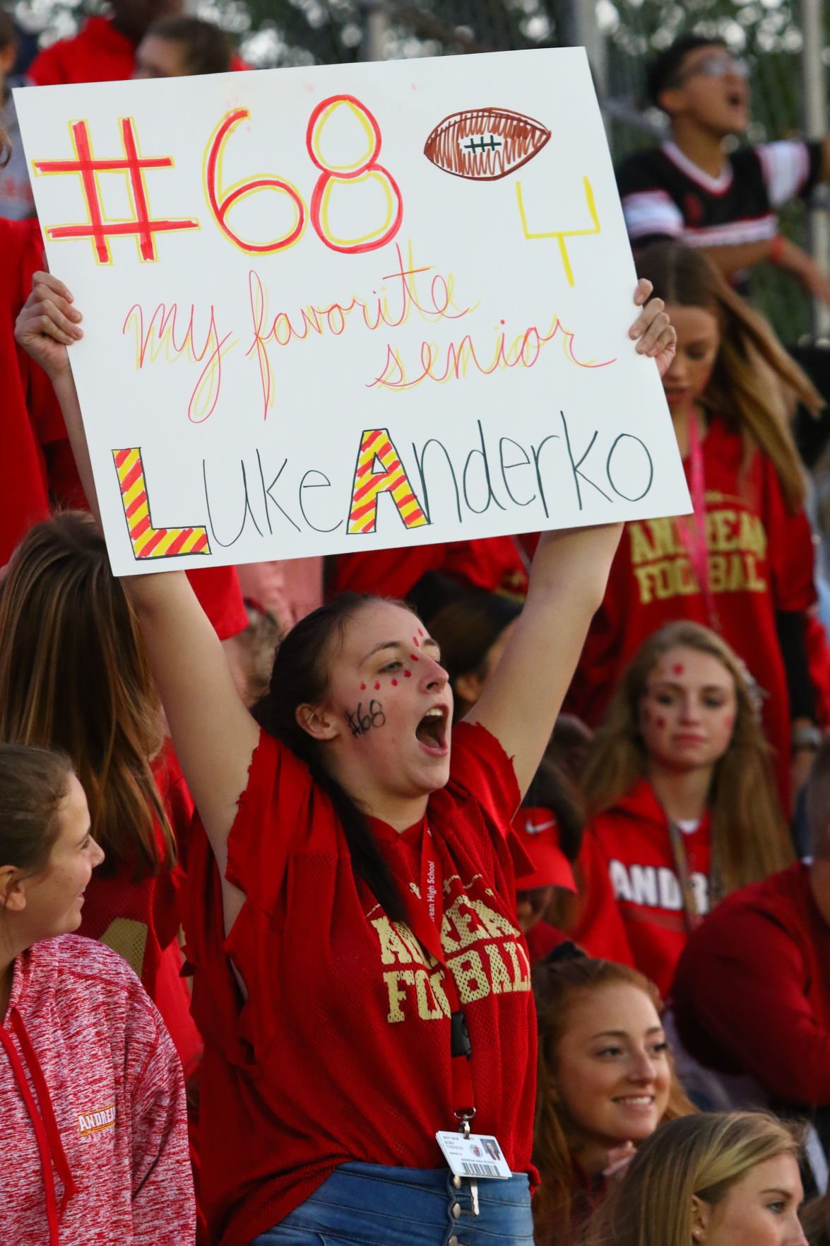 Faces of the Region: Kankakee Valley at Andrean football